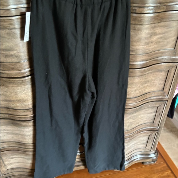 Women’s Linen Wide Leg Ankle Pants - Picture 8 of 8